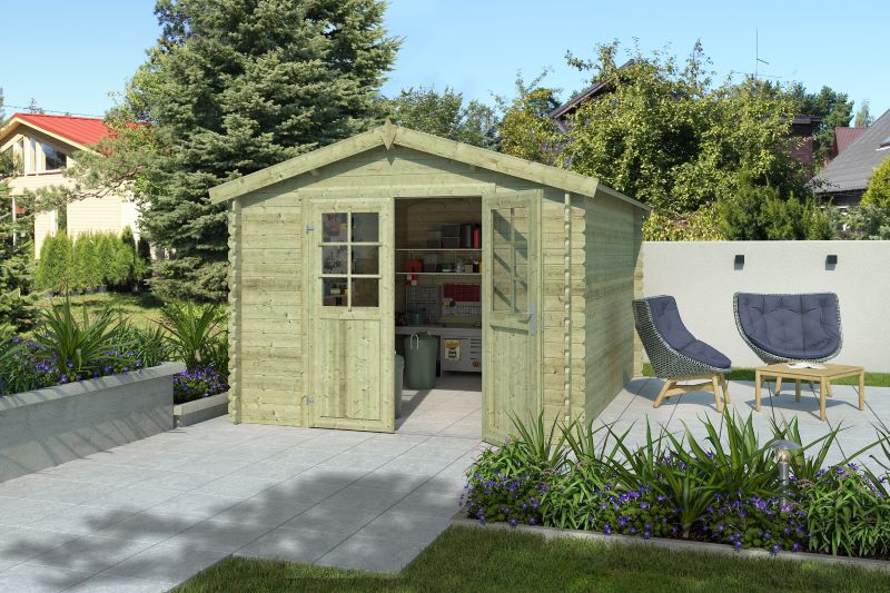 Blokhut Norah 275 x 380 cm - Afbeelding 5