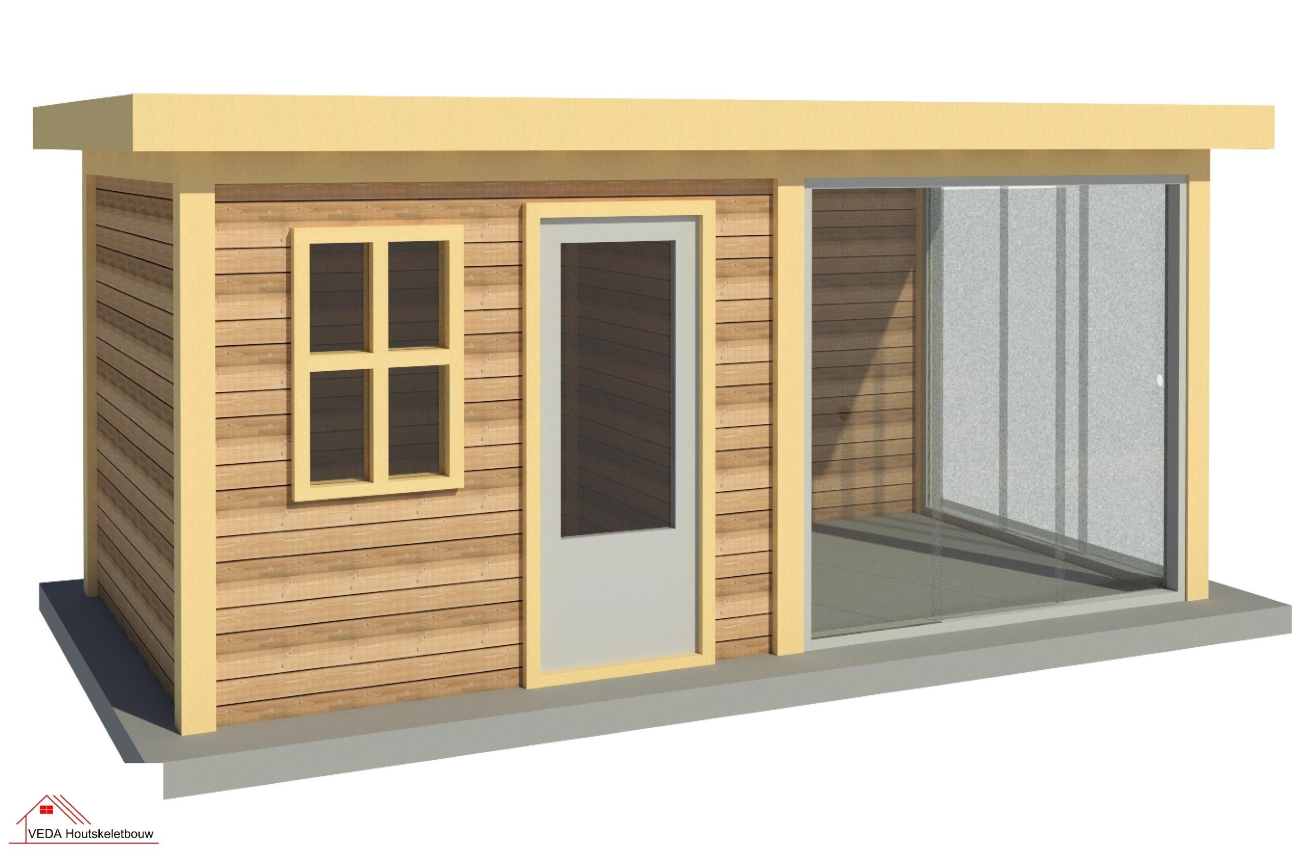 Douglas tuinhuis Barneveld - 554 x 268 cm - Afbeelding 2