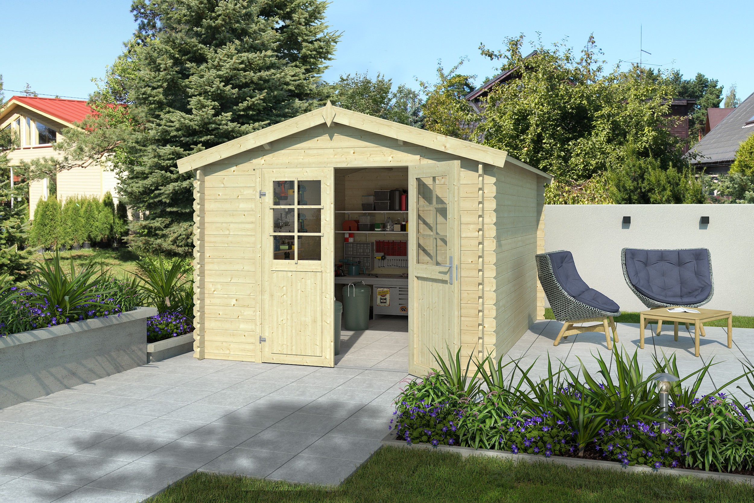 Blokhut Norah 275 x 380 cm