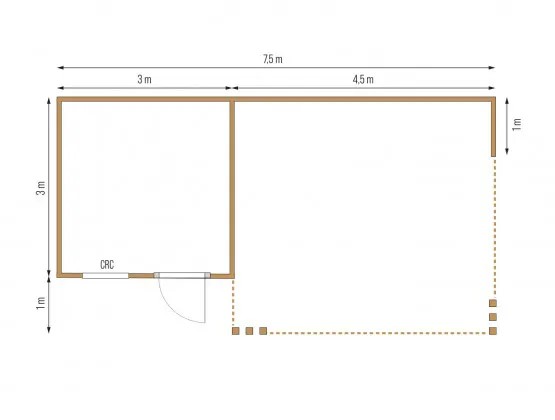Cesario 750 x 400 cm - Afbeelding 2
