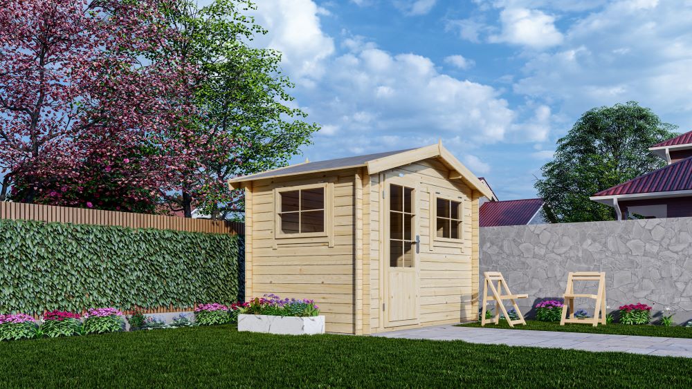 Blokhut 3020 Interflex 300 x 200 cm