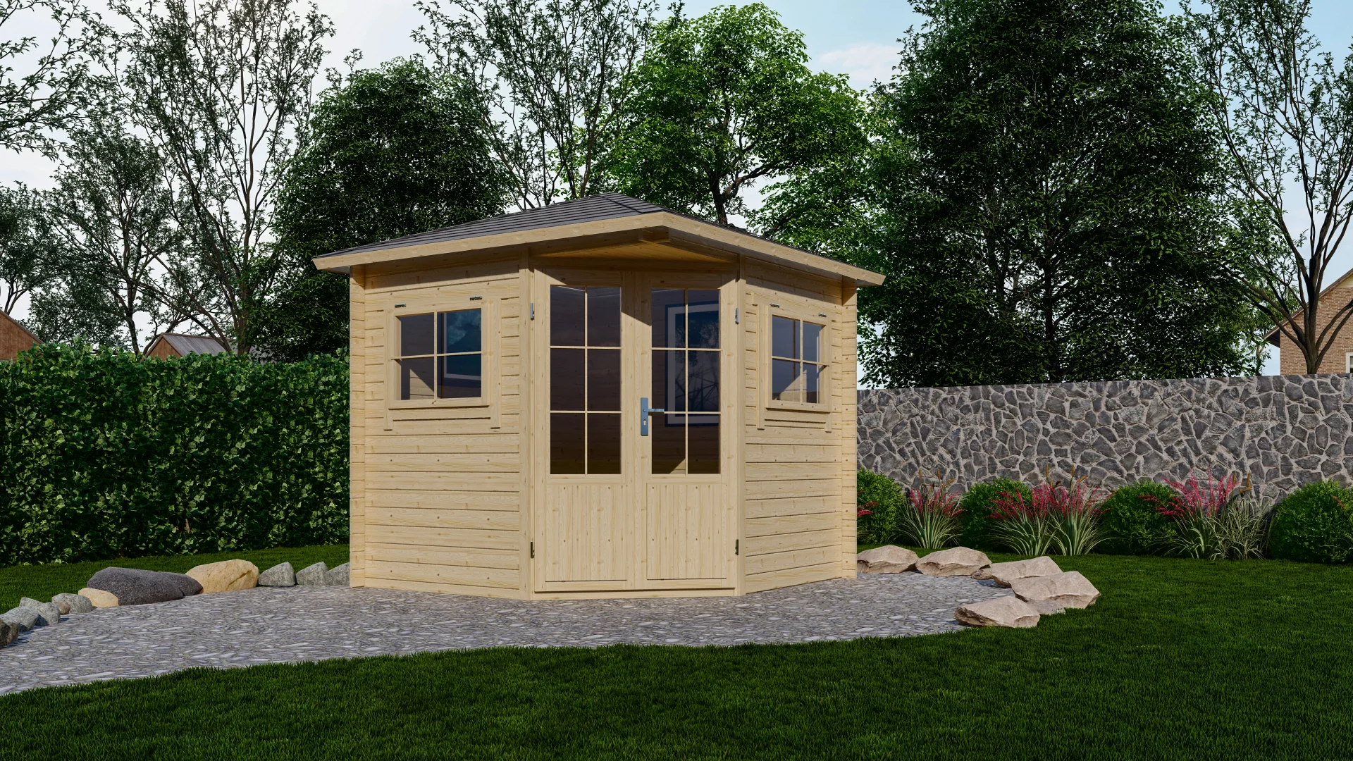 hoekblokhut 250 x 250_Interflex